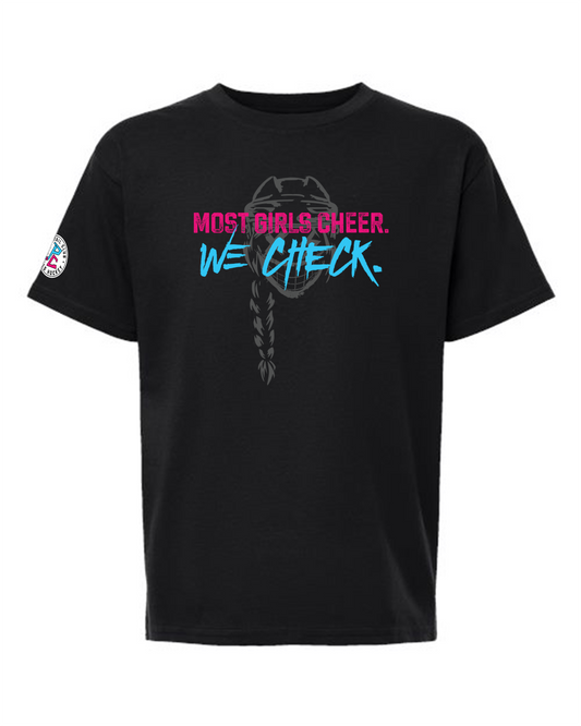 MOST GIRLS GOSSIP WE CHECK T-SHIRT