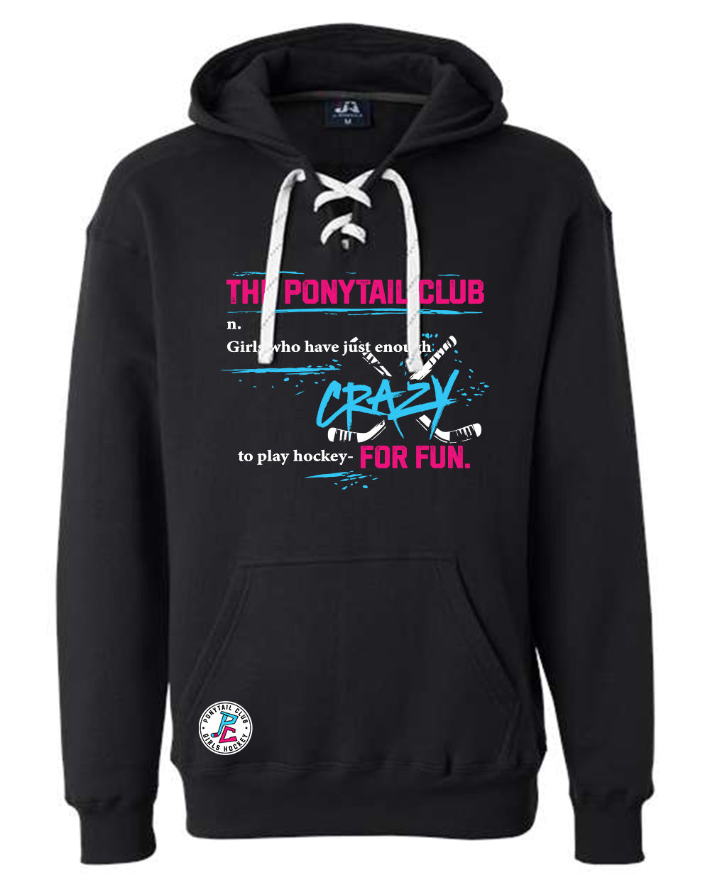 PONYTAIL CLUB DEFINITION #2 HOODED SWEATSHIRT ADULT