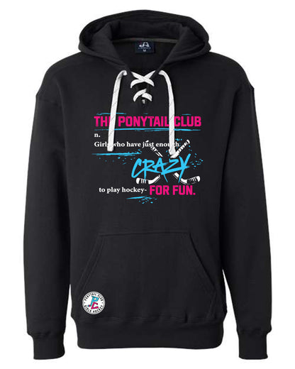 PONYTAIL CLUB DEFINITION #2 HOODED SWEATSHIRT ADULT