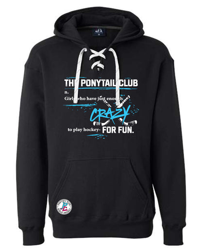 PONYTAIL CLUB DEFINITION #2 HOODED SWEATSHIRT ADULT