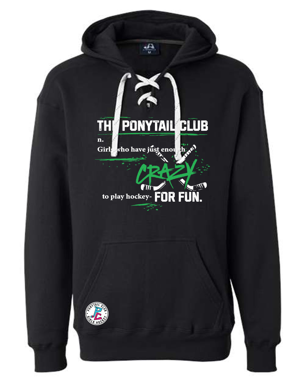 PONYTAIL CLUB DEFINITION #2 HOODED SWEATSHIRT ADULT