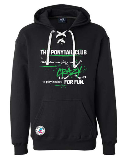 PONYTAIL CLUB DEFINITION #2 HOODED SWEATSHIRT ADULT