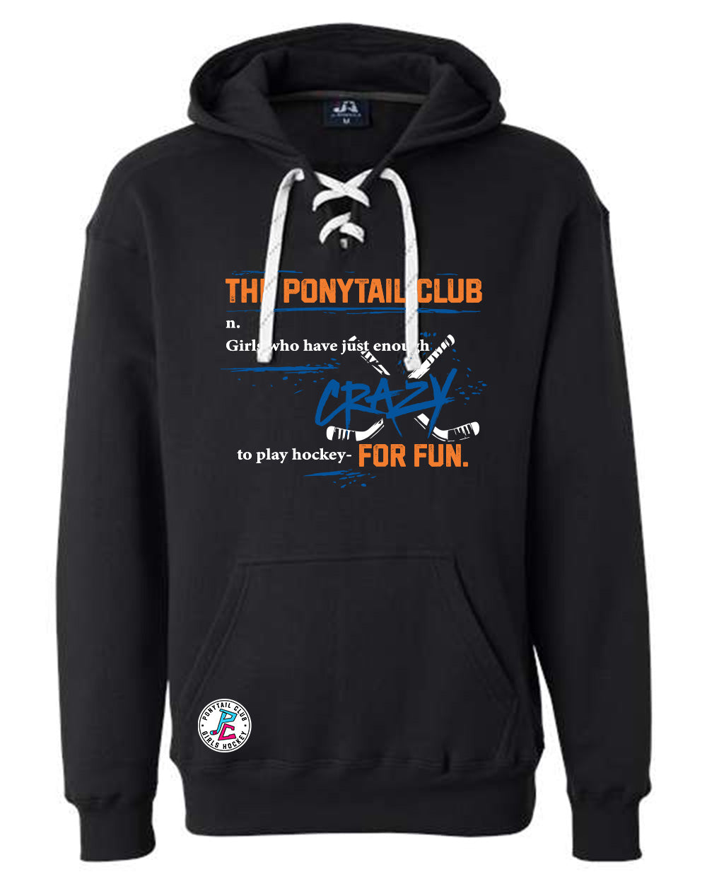 PONYTAIL CLUB DEFINITION #2 HOODED SWEATSHIRT ADULT
