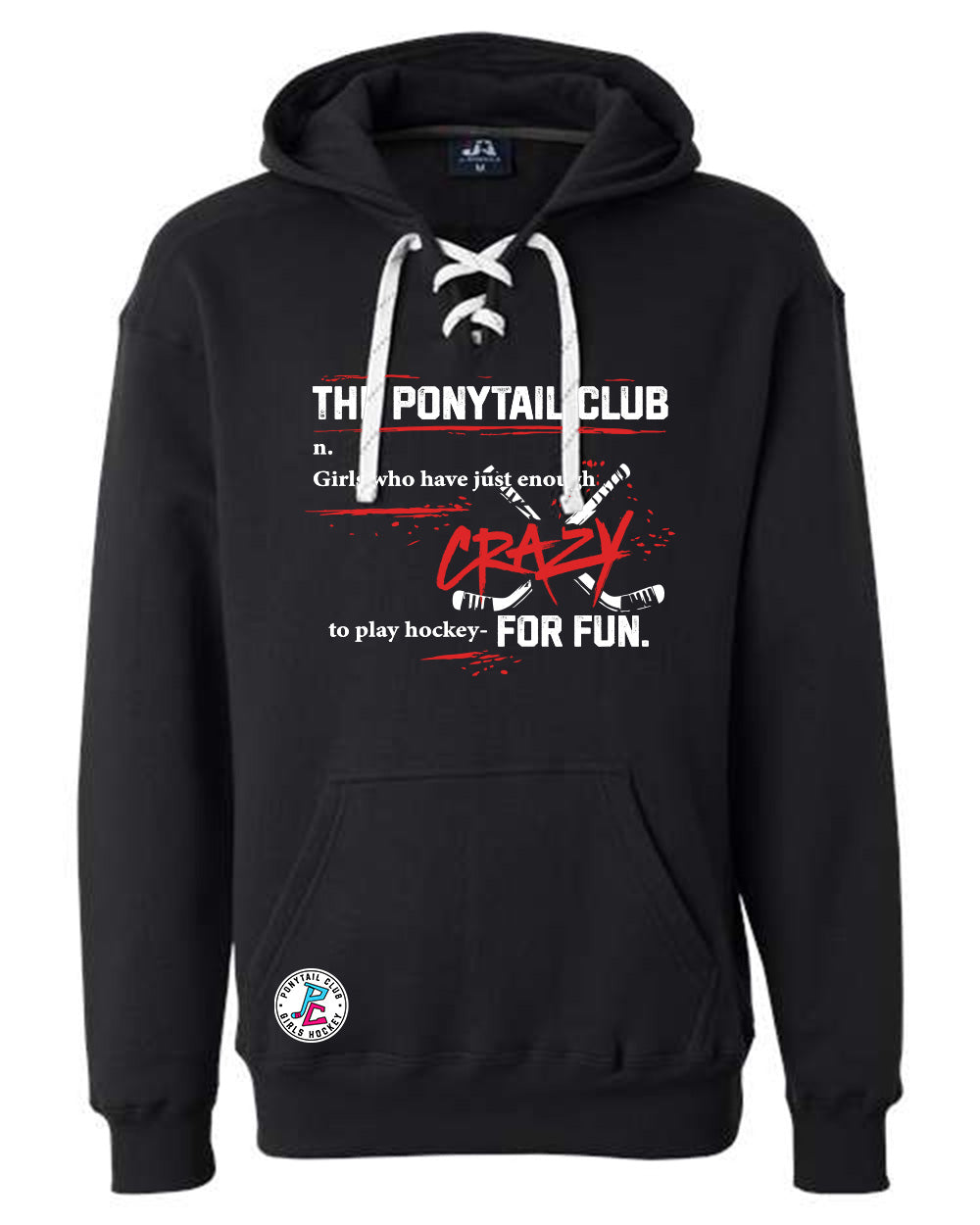 PONYTAIL CLUB DEFINITION #2 HOODED SWEATSHIRT ADULT