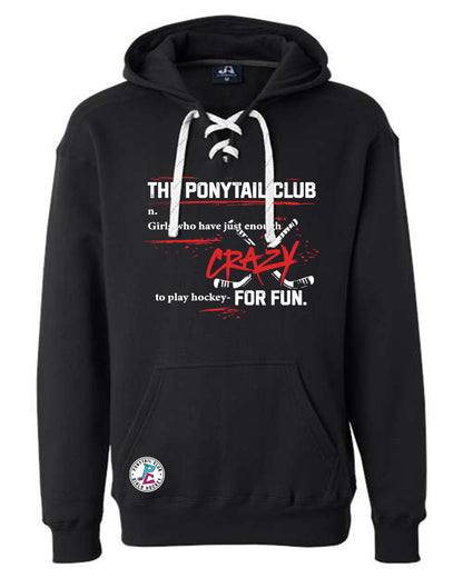 PONYTAIL CLUB DEFINITION #2 HOODED SWEATSHIRT ADULT