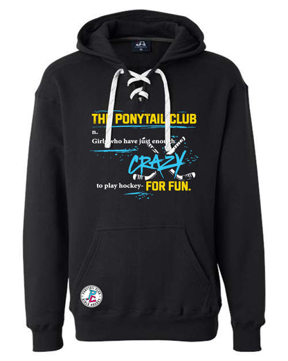 PONYTAIL CLUB DEFINITION #2 HOODED SWEATSHIRT ADULT