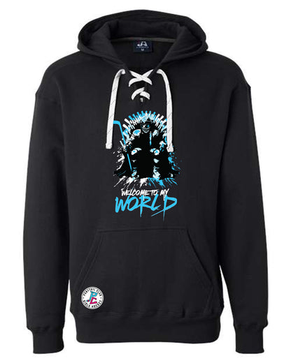 WELCOME TO MY WORLD HOODED SWEATSHIRT ADULT