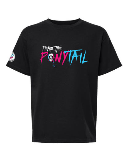 FEAR THE PONYTAIL T-SHIRT
