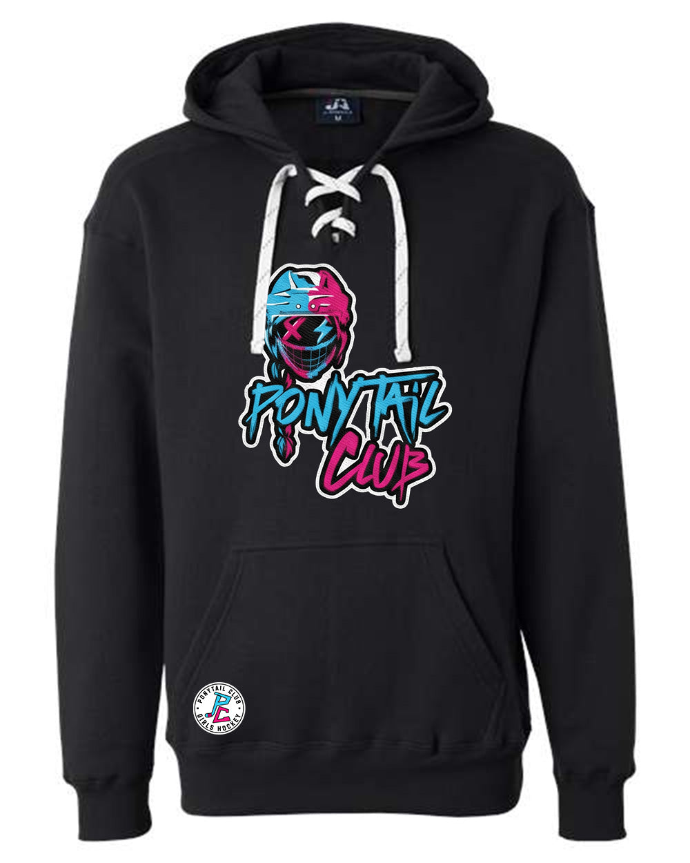 PONYTAIL CLUB BRANDED HOODED SWEATSHIRT ADULT