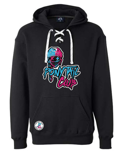 PONYTAIL CLUB BRANDED HOODED SWEATSHIRT ADULT
