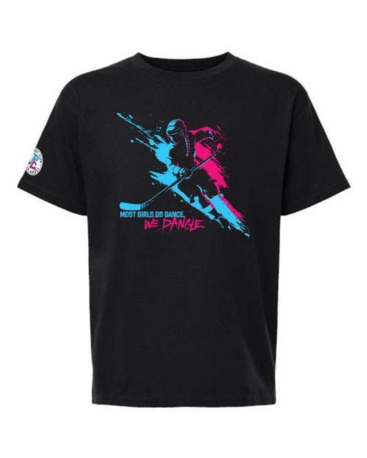 MOST GIRLS DANCE WE DANGLE T-SHIRT