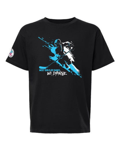 MOST GIRLS DANCE WE DANGLE T-SHIRT