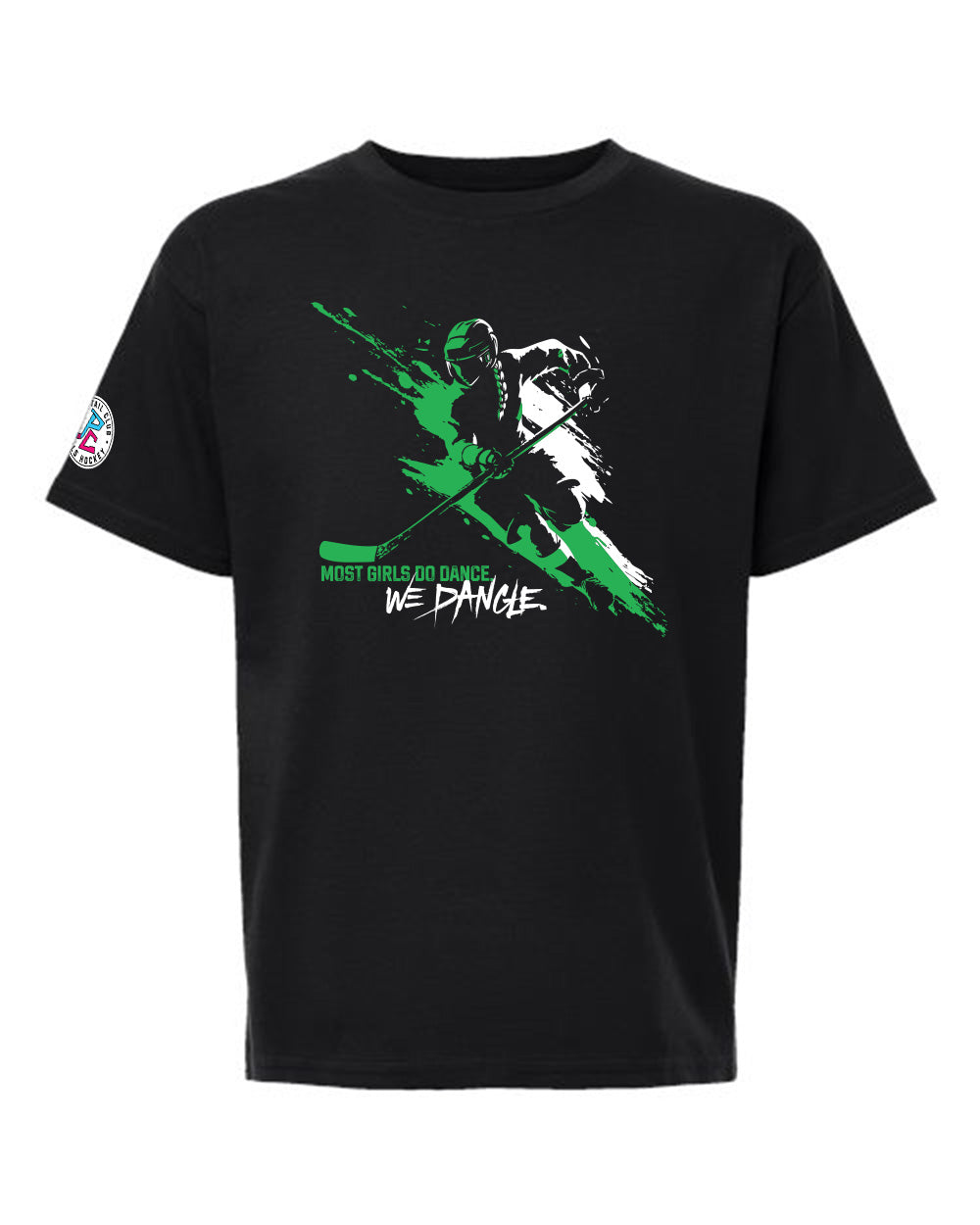 MOST GIRLS DANCE WE DANGLE T-SHIRT