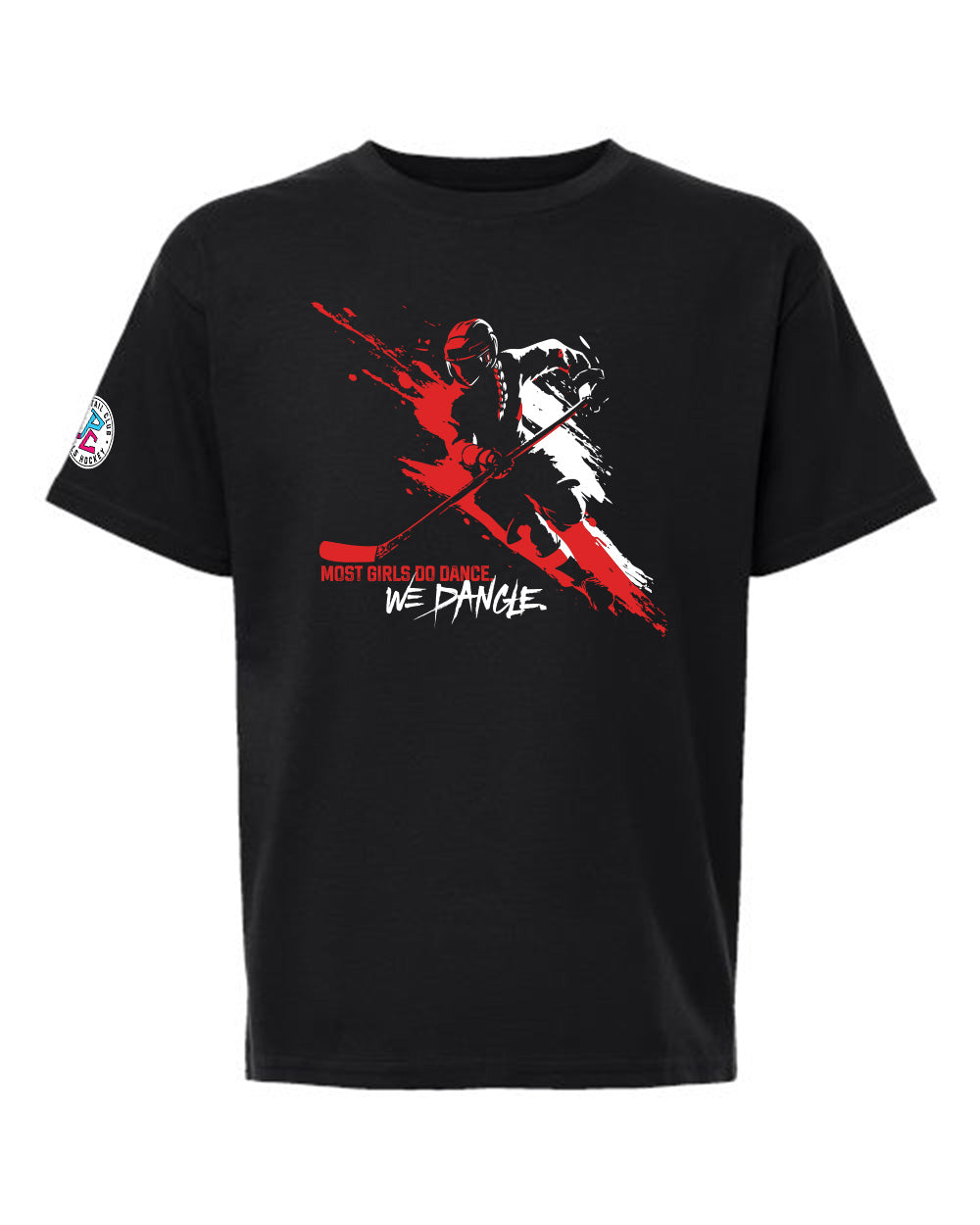 MOST GIRLS DANCE WE DANGLE T-SHIRT