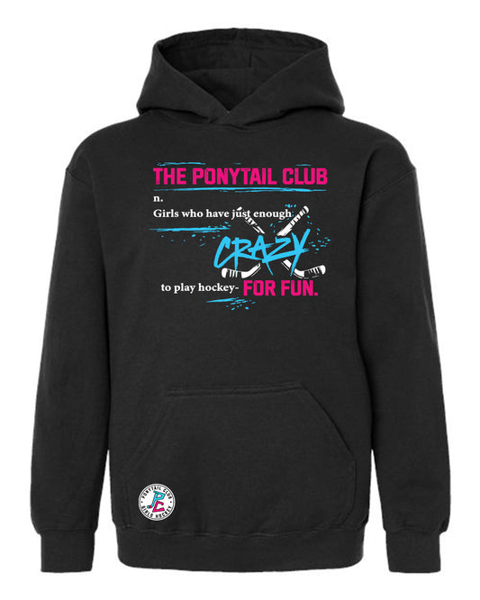 THE PONYTAIL CLUB DEFINITION #2 HOODED SWEATSHIRT YOUTH
