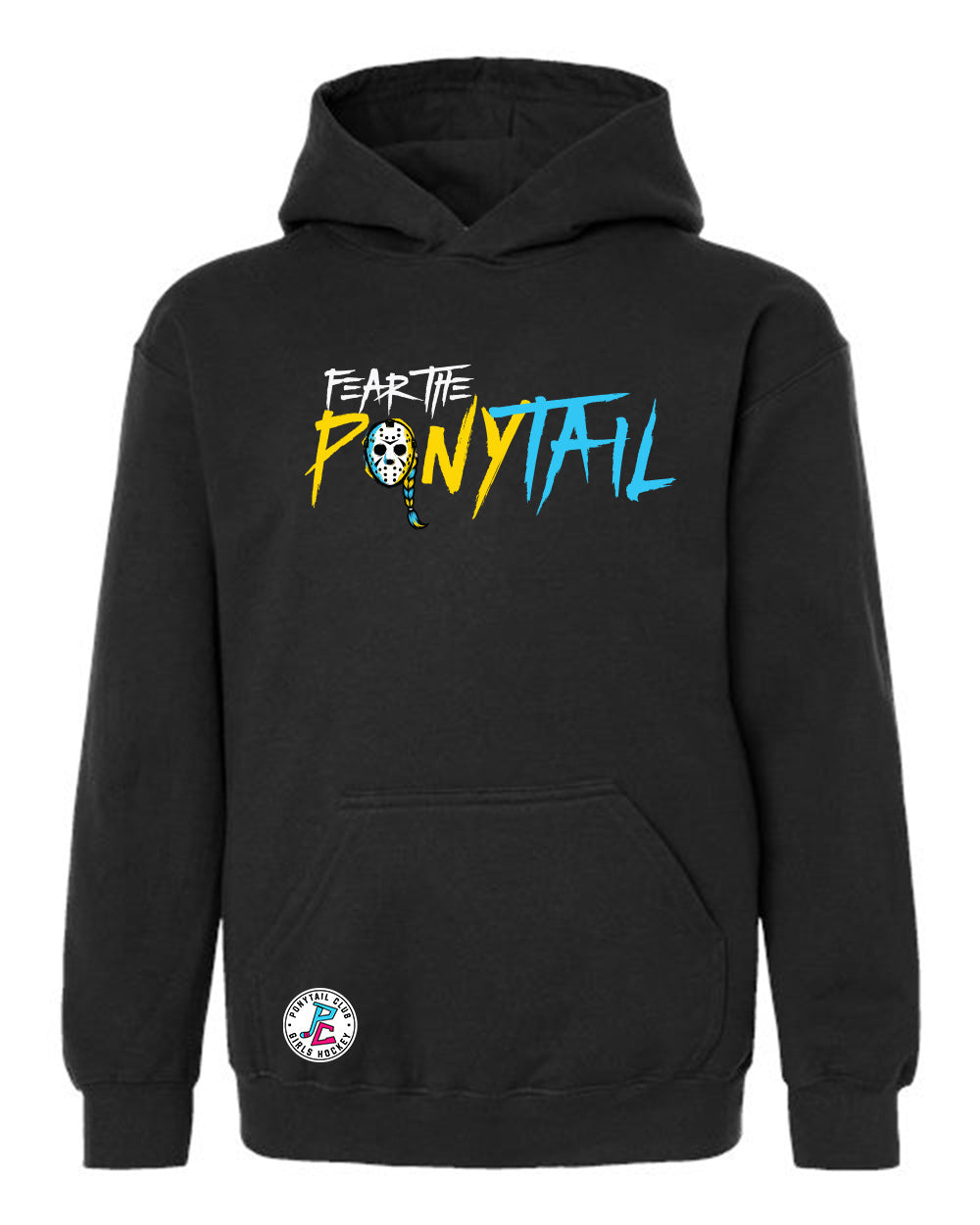 FEAR THE PONYTAIL HOODED SWEATSHIRT YOUTH