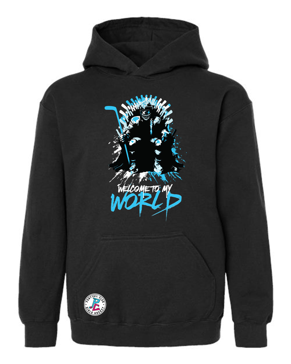 WELCOME TO MY WORLD HOODED SWEATHSIRT YOUTH