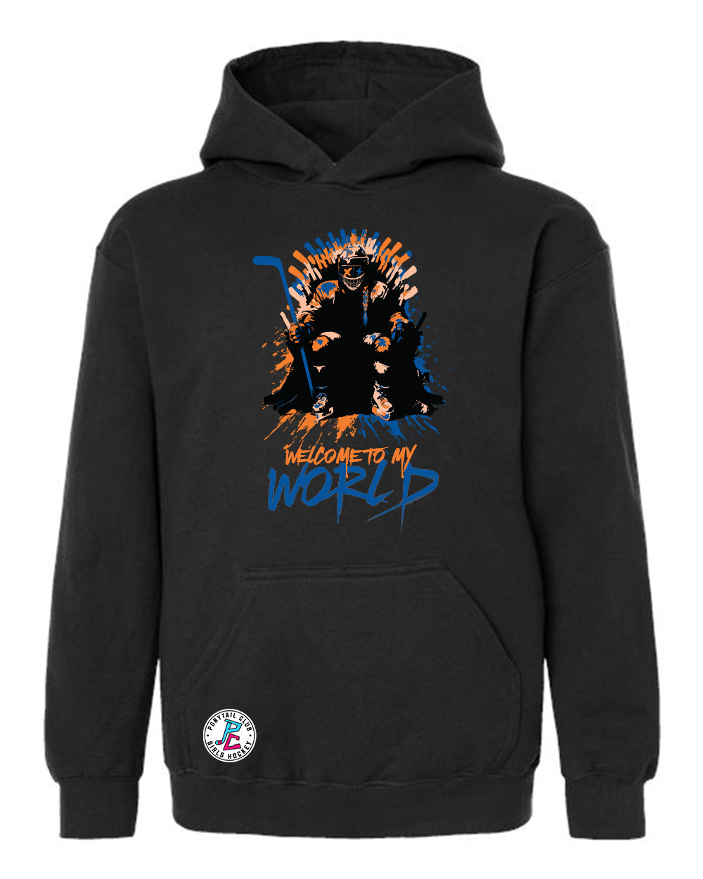 WELCOME TO MY WORLD HOODED SWEATHSIRT YOUTH