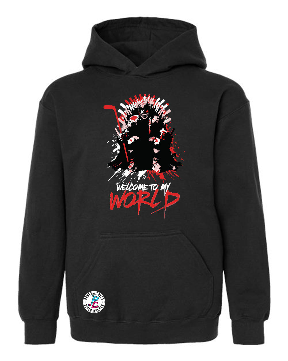WELCOME TO MY WORLD HOODED SWEATHSIRT YOUTH